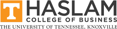 Haslam College of Business logo on light