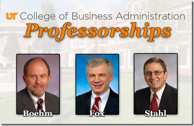 College of Business Administration Professorships