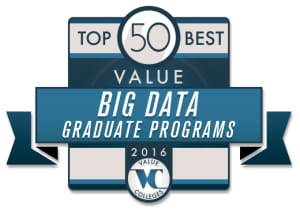 Top 50 Best Value Big Data Graduate Programs