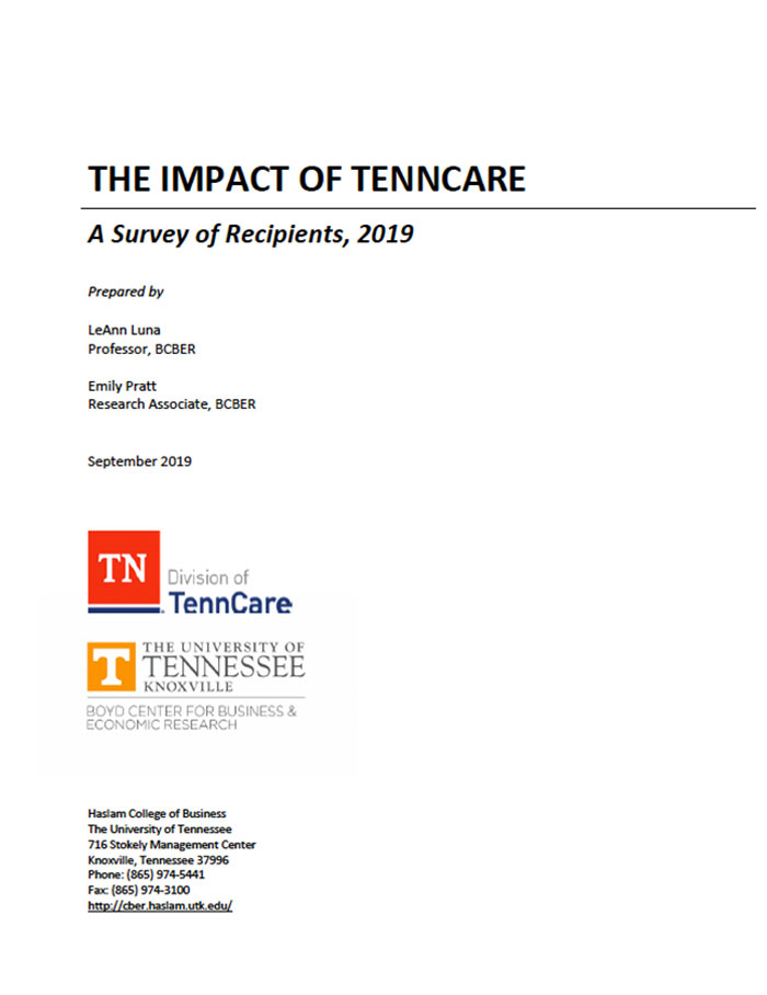 The Impact of TennCare: A Survey of Recipients, 2019