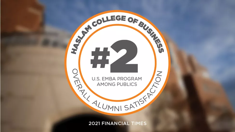 Haslam Executive MBA Program in Prestigious Top 100 International
