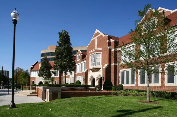 Haslam building exterior