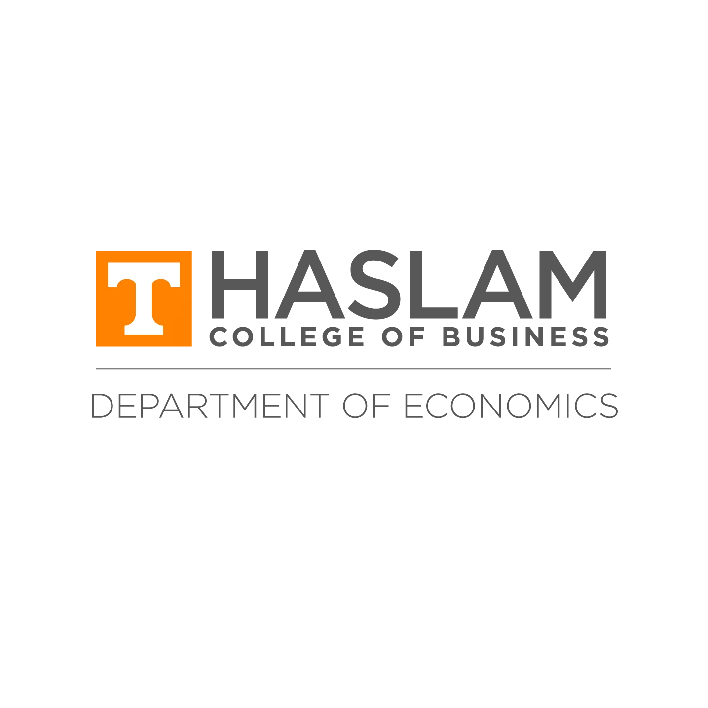 Haslam College of Business Economics Department logo