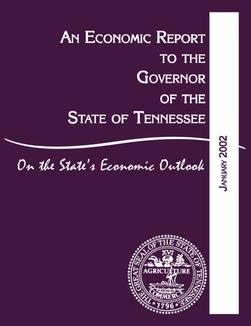 An Economic Report to the Governor of the State of Tennessee.