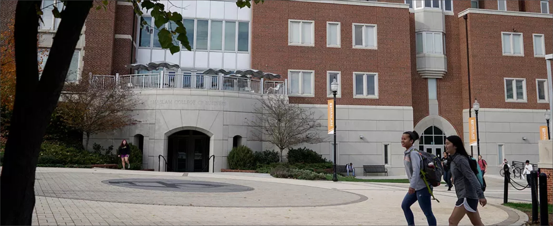 Students On Haslam Campus