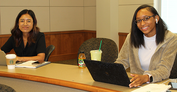 Students participating in the Community Advancement Program