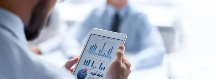 Looking At Stocks On Phone