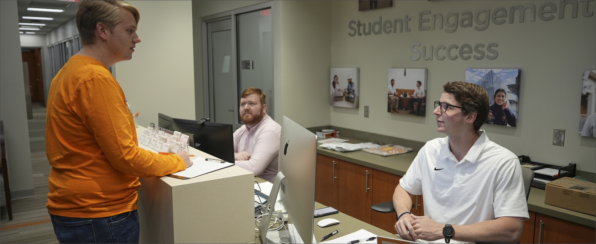 Student Engagement Center With Students