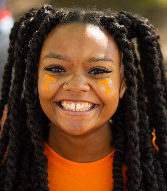 Tennessee Pre Game Facepaint