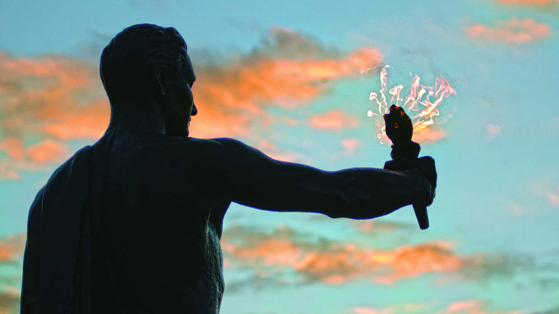 Torchbearer Statue