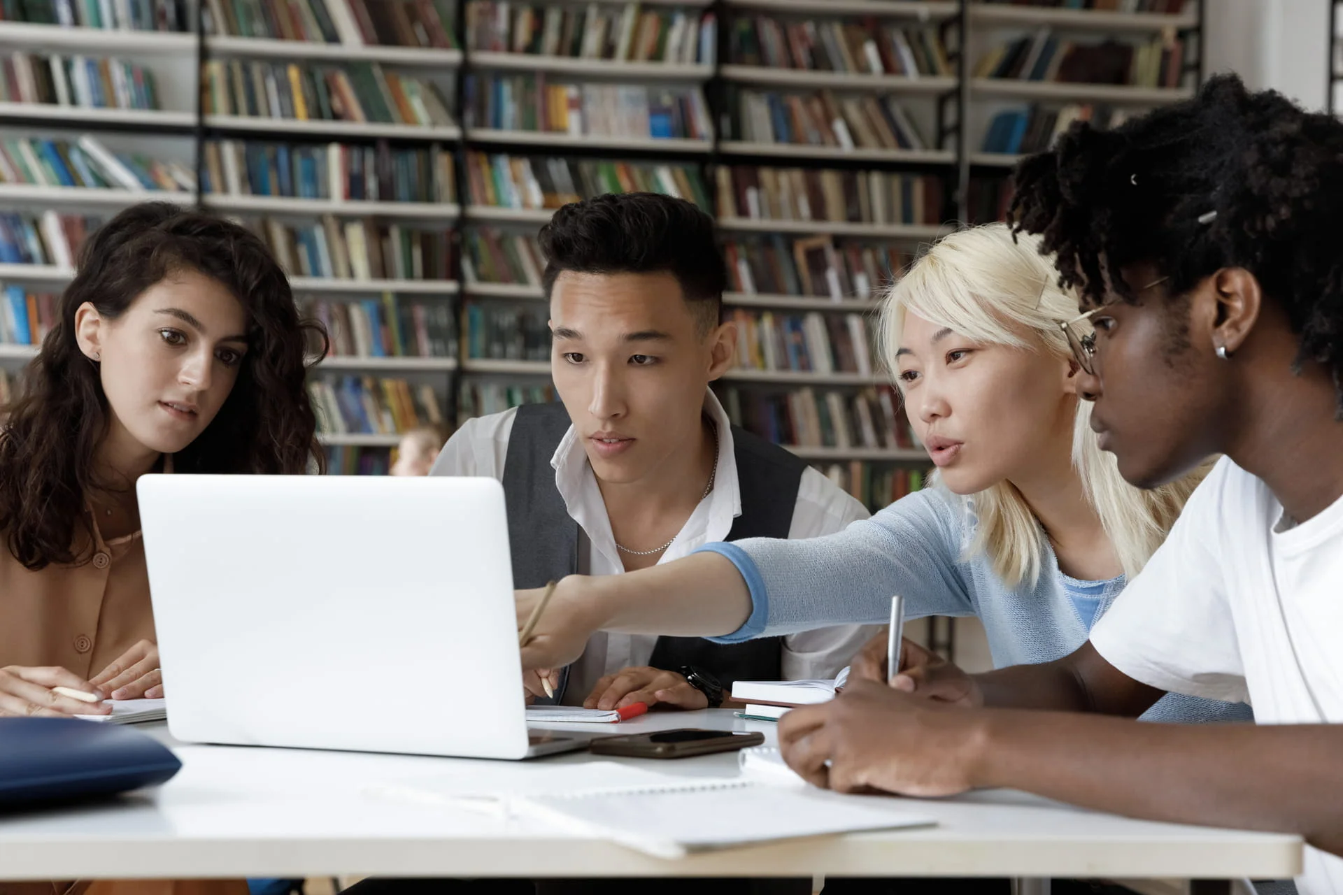 Students on Computer