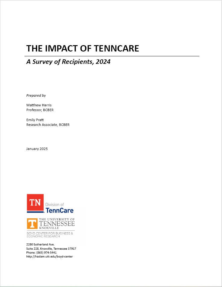 The Impact of TennCare: A Survey of Recipients, 2024