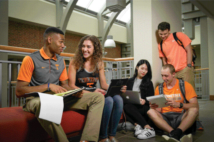 students interior campus - Haslam Strategic Plan