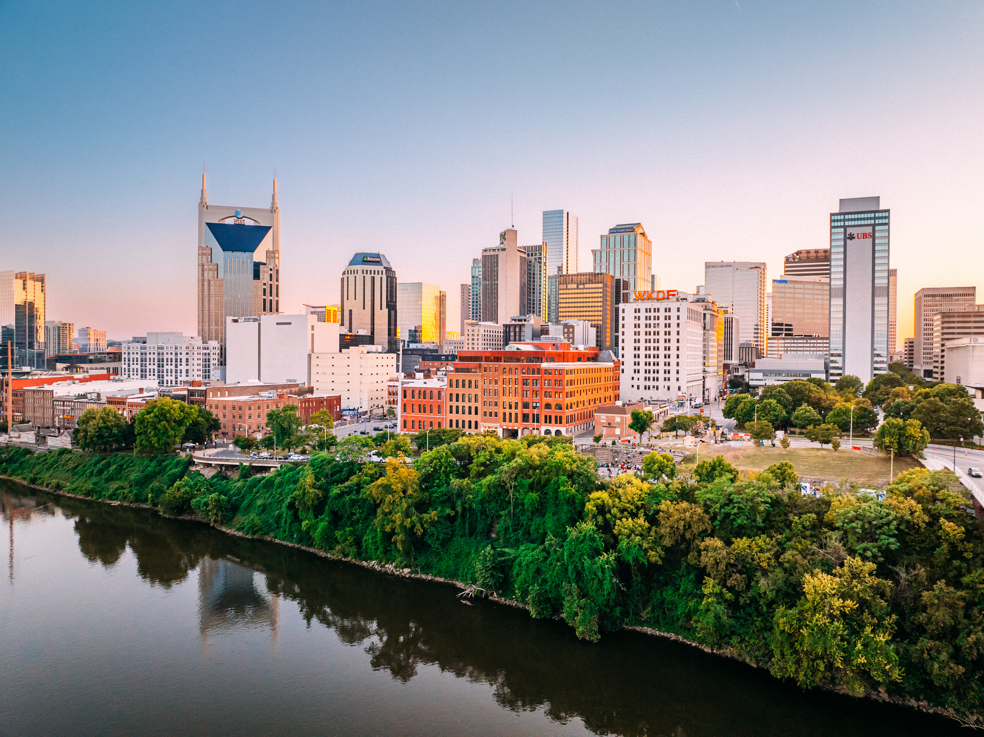 Downtown Nashville skyline