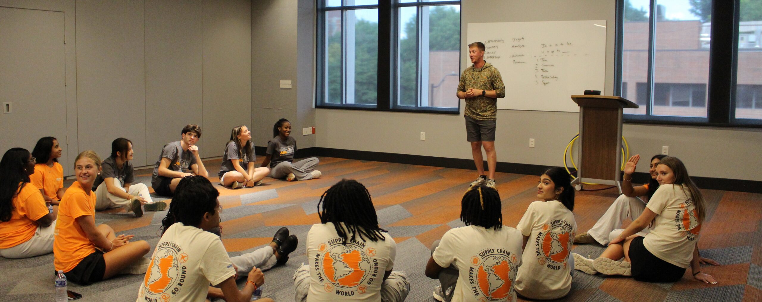 Students at the SCM summer program