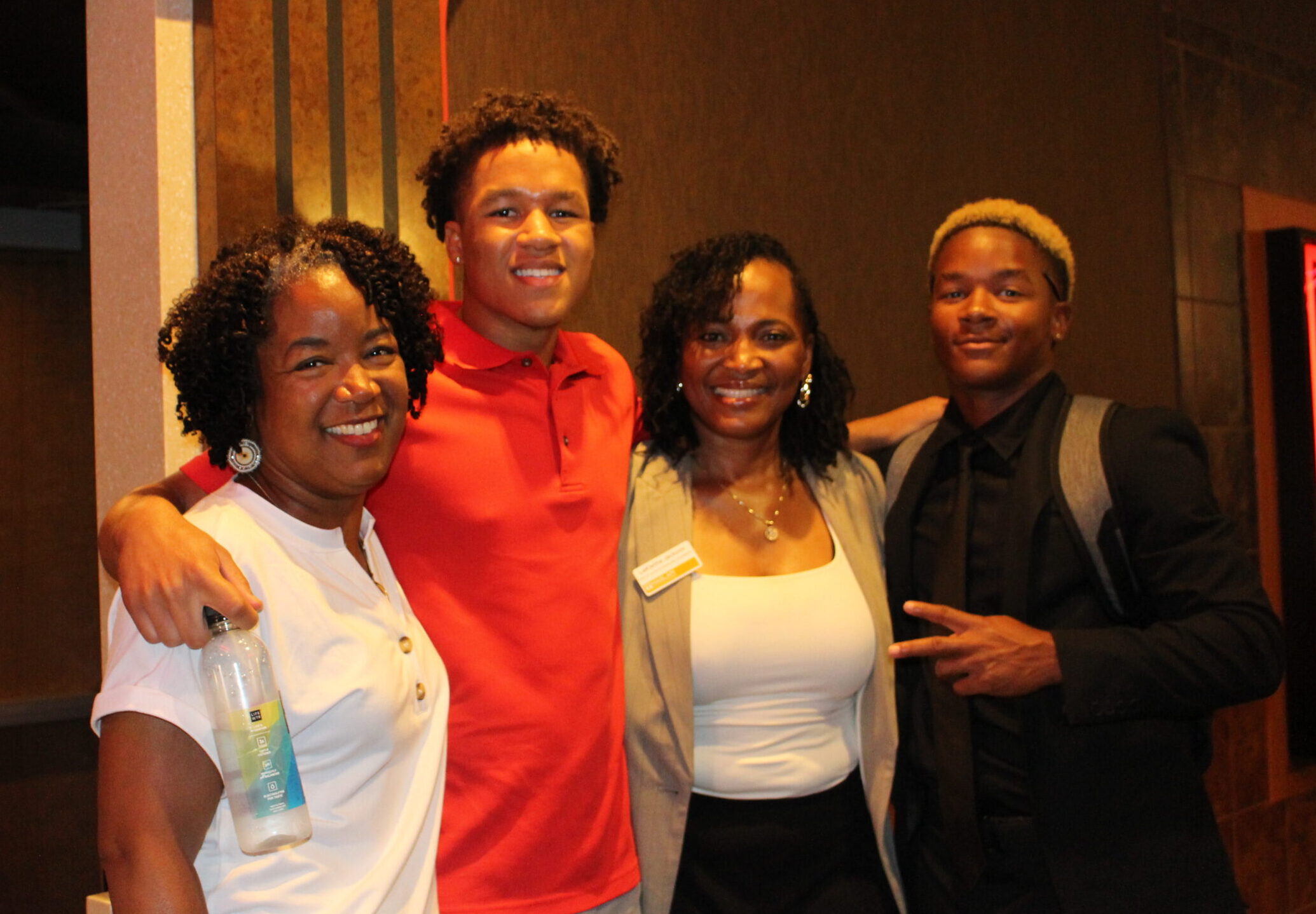 Students with OACC staff members