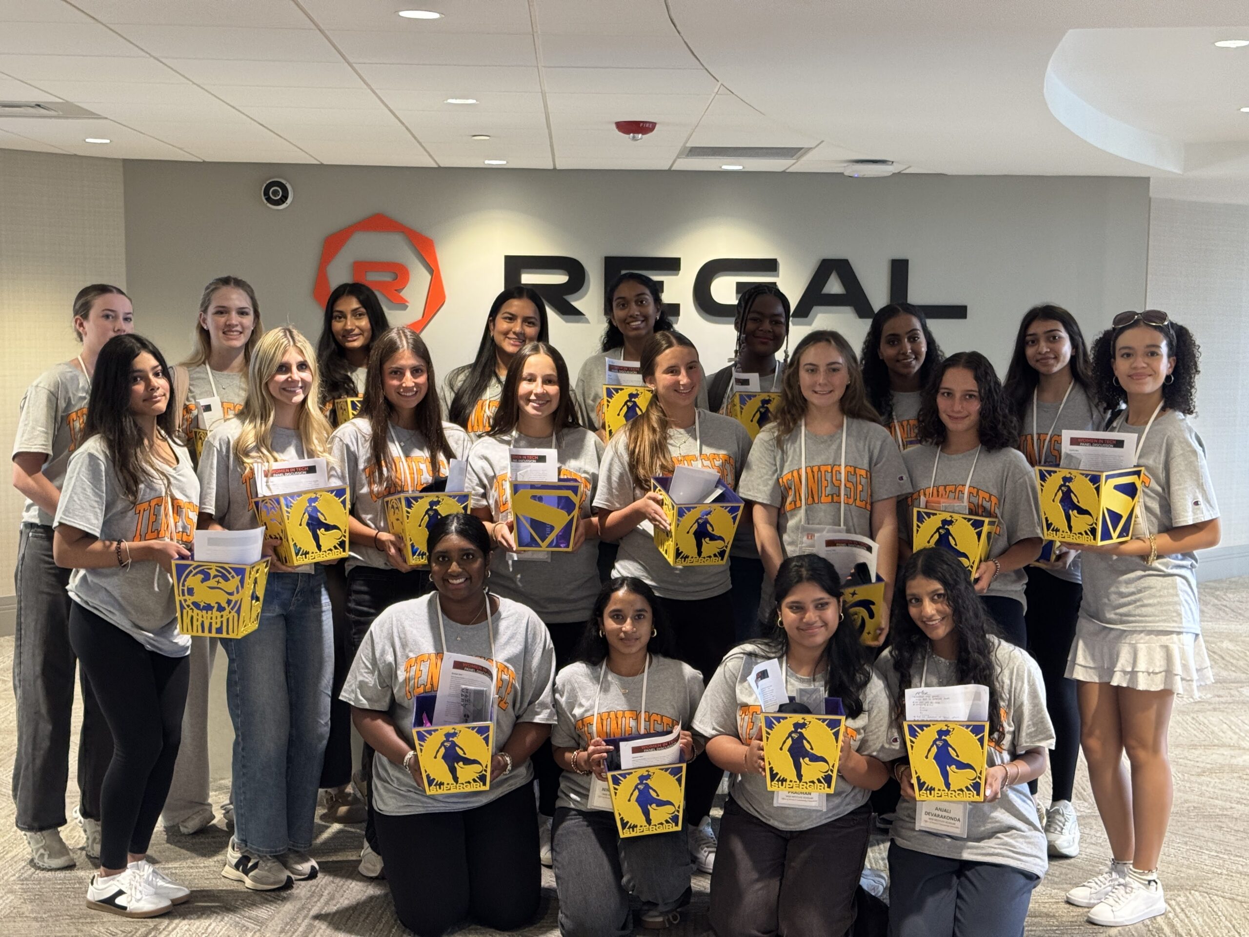 WEB summer program students at REGAL